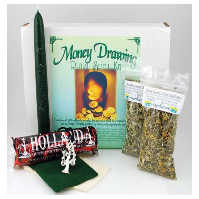 Money Drawing Spell Kit - The Luciferian Apotheca 