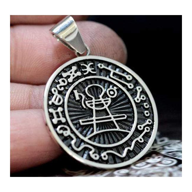 Secret Seal of Solomon Sterling Silver .925 Pendant - The Luciferian Apotheca 