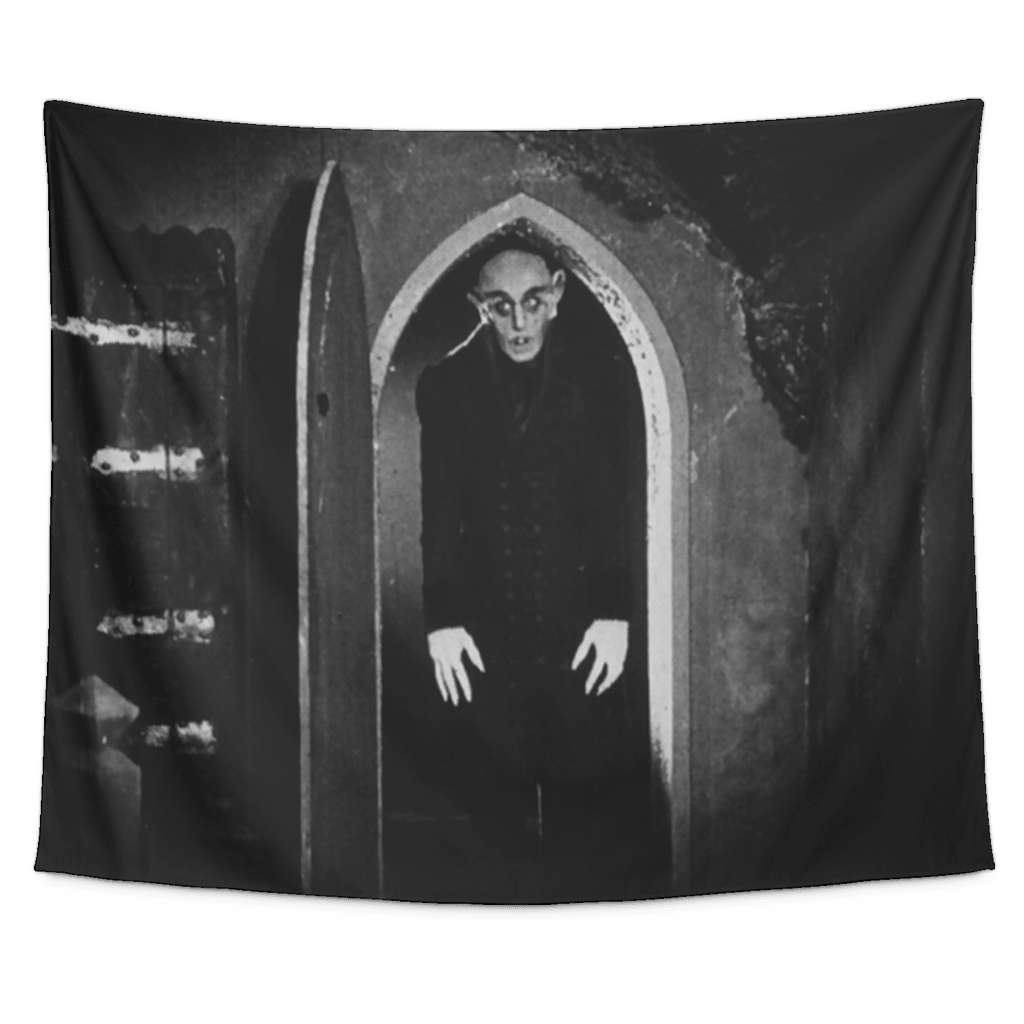 Undead Vampyre Nosferatu Vampire Tapestry