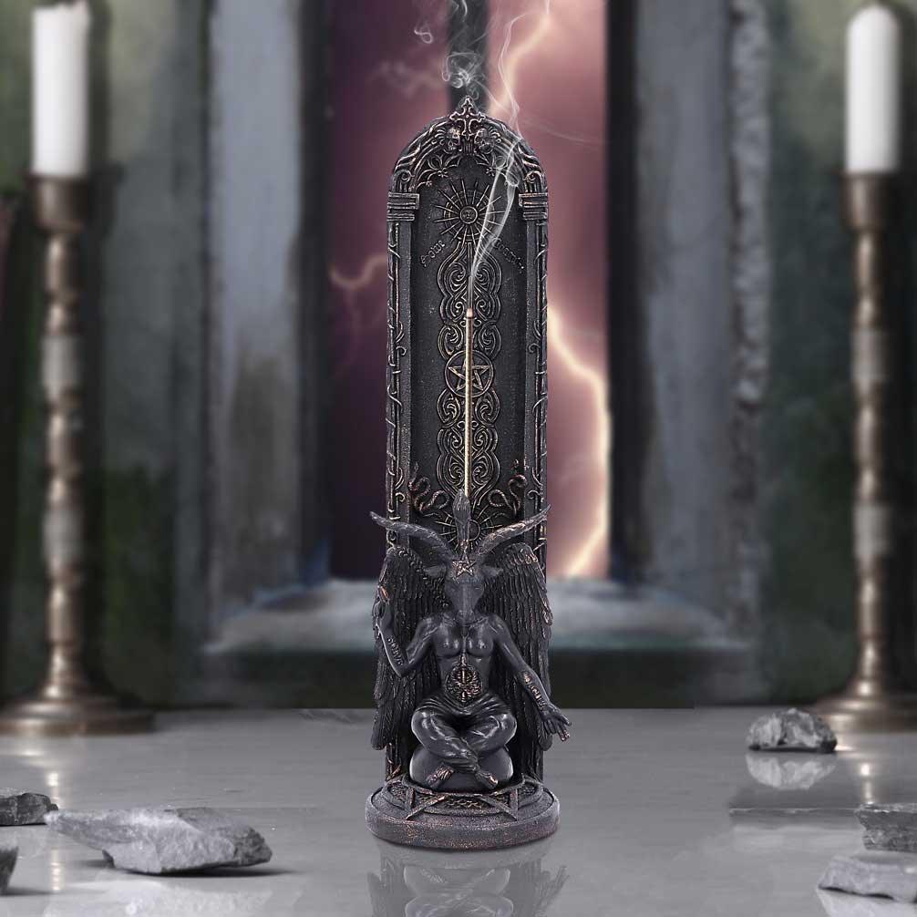 Baphomet's Essence Incense Burner - The Luciferian Apotheca 