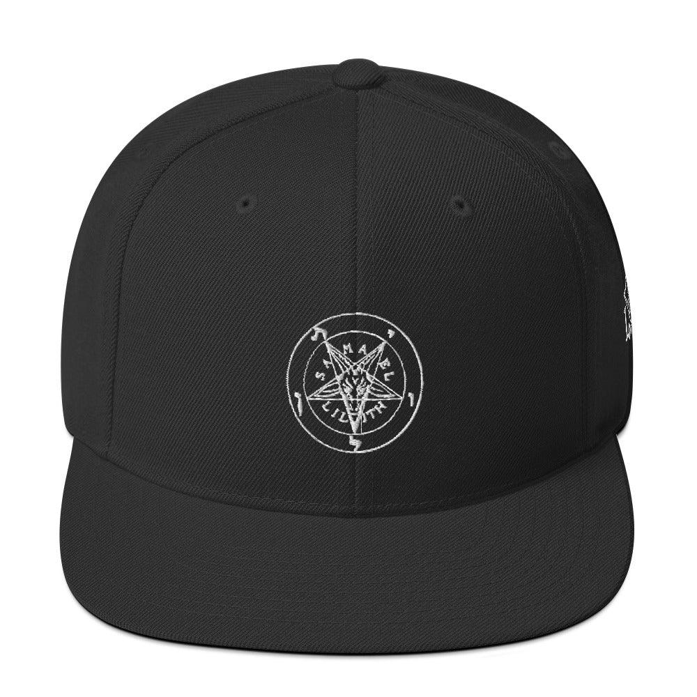 Sigil of Infernal Union Snapback Hat - The Luciferian Apotheca 