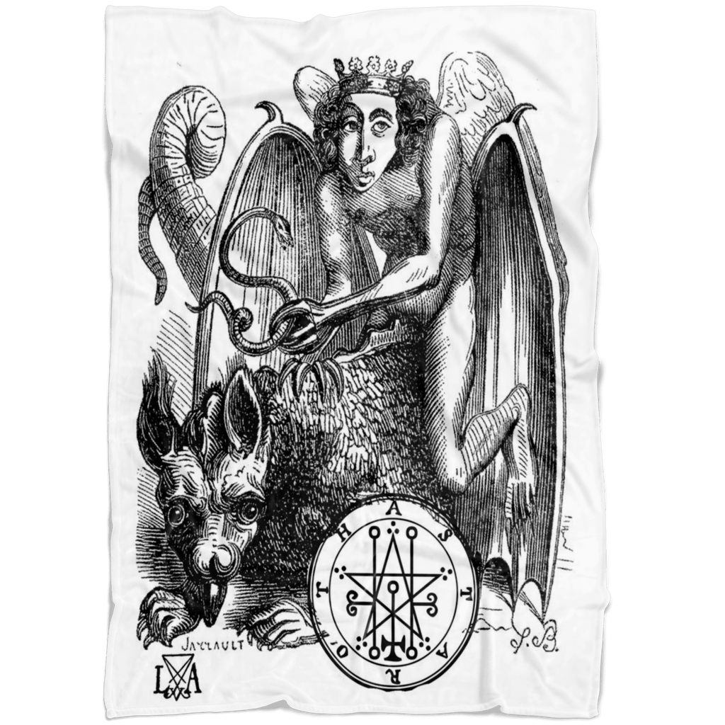 Astaroth Demon Fleece Blanket