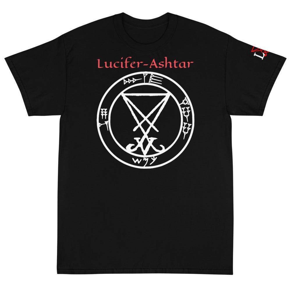 Lucifer - Ashtar Sigil Short sleeve t-shirt