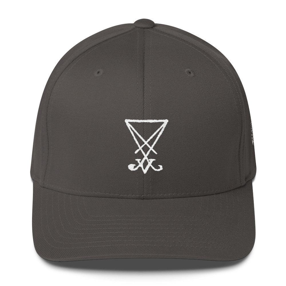 Lucifer Sigil Embroidered Structured Twill Cap – The Luciferian Apotheca