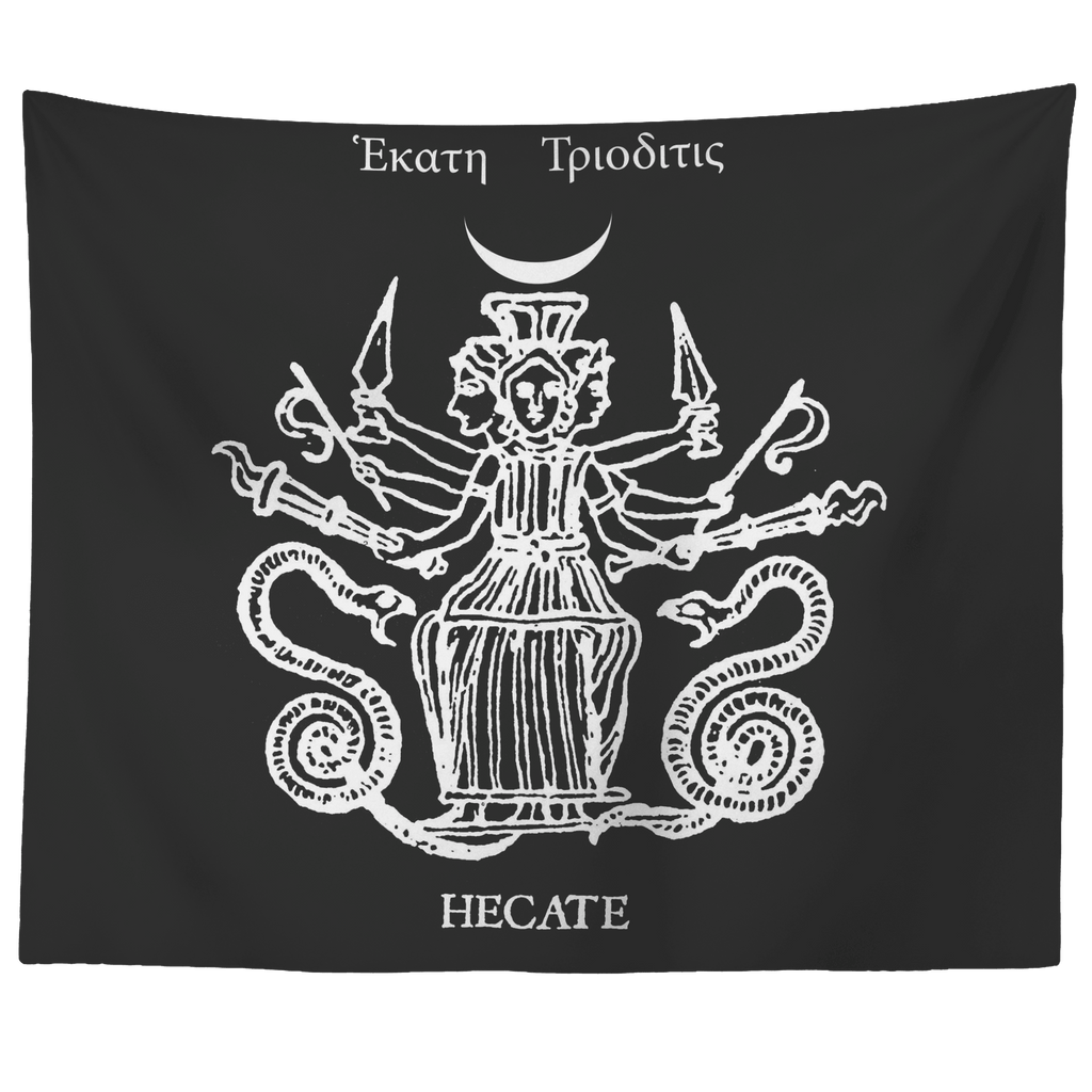 Hecate of the Crossroads Tapestry