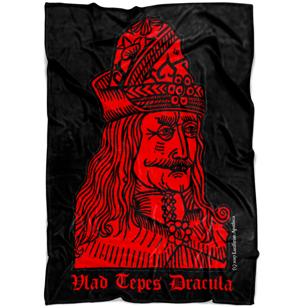 Vlad Tepes Dracula fleece blanket