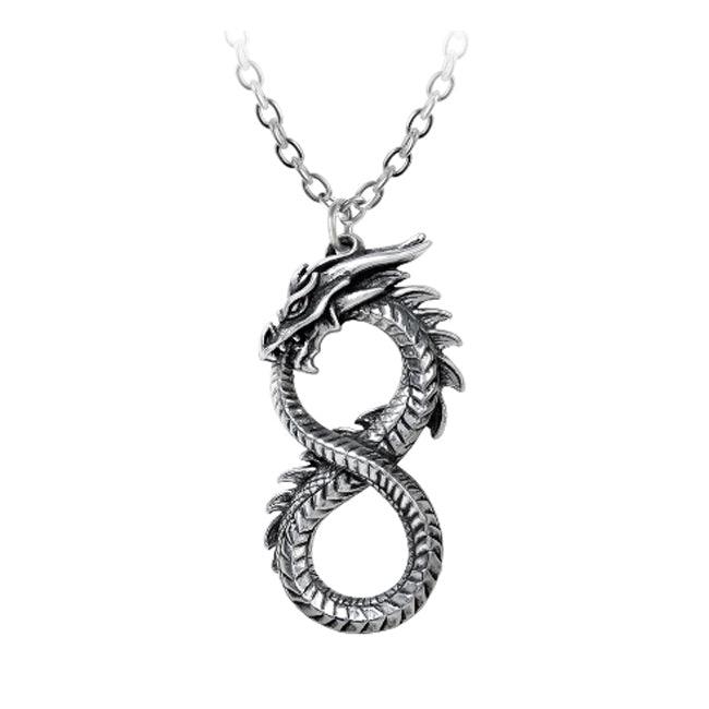 Leviathan Infinity Dragon Pendant - The Luciferian Apotheca 