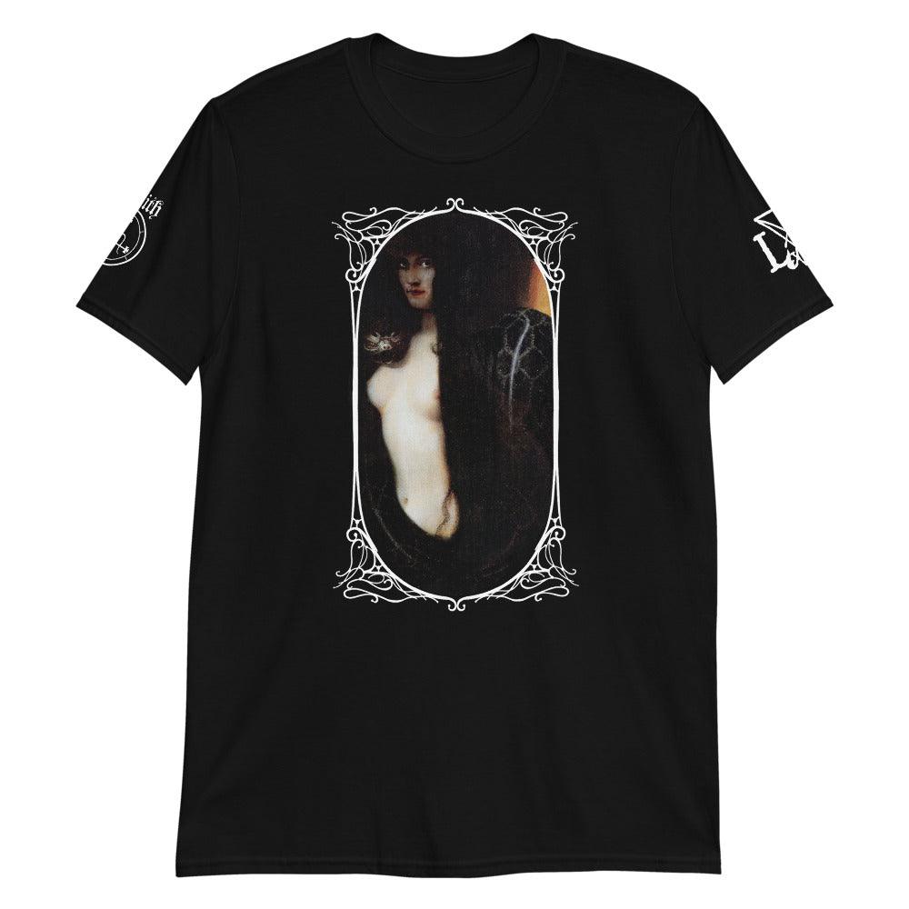 Lilith Queen of Demons Short-Sleeve Unisex T-Shirt - The Luciferian Apotheca 