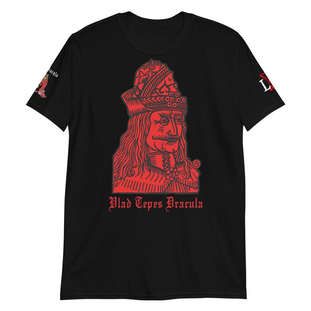 Vlad Tepes Dracula Double Sided Short sleeve t-shirt – The Luciferian ...