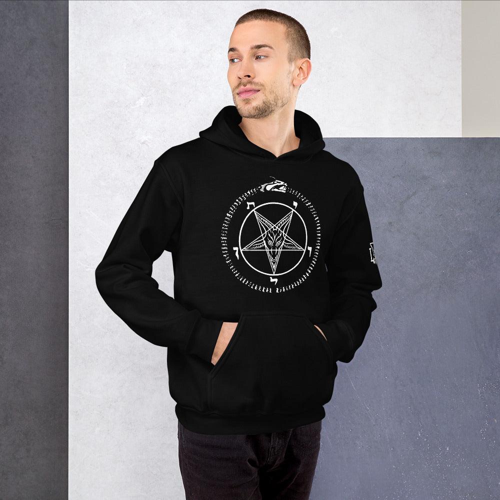 Leviathan Sigil of Baphomet 2-Sided Print Unisex Pull Over Hoodie – The ...